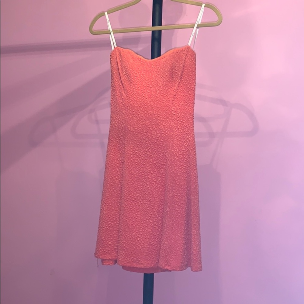 Strapless dress